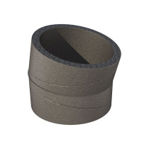 Coude 15° Conduit rigide isolé D180 Calogaine PRO 11091516 ALDES