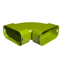 Coude horizontal D130x60 Optiflex PRO 11095958 ALDES