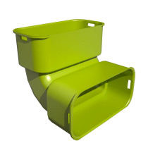 Coude vertical D130x60 Optiflex PRO 11095959 ALDES