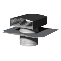 Chapeau de toiture métallique CTM 200 ardoise Anjos 6061
