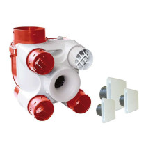Kit VMC simple flux autoréglable deco dhu unelvent 603116