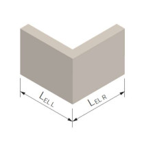 Elément d’angle pour profilés de façade Do-Pro 5005692 Dosteba