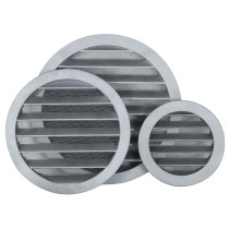 ETERNITY Grille D160 aluminium blanc 913487 EOLIANCE
