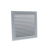 Grilles à auvents en aluminium anodisé GA AN 210 x 210 GAM - 6616 ANJOS