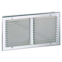 GRILLE EXT.ALU PAS 10mm200x100 GAE10 200X100 Atlantic 528410