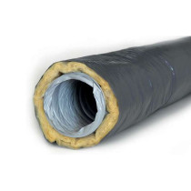 6m Gaine souple PVC isolé ép 25 mm D100 - POLY R THERM  - EOLIANCE - 61010006 - 3701071981041