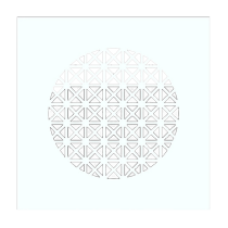 78312665 Profi-air design PYRAMID compact bronze rust colored dark 160x160mm FRAENKISCHE France Grille de ventilation