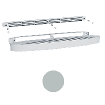 entree dair autoreglable acoustique isola 2 30 gris