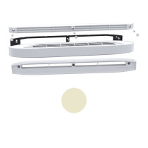 Kit ISOLA 22 RA + CE2A + 6 vis + 3 caches vis Beige Kit entrée d’air autoréglable acoustique 4651BE ANJOS