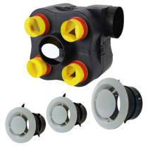Kit VMC simple flux autoréglable Kerios 4S Eoliance Habitat 913166