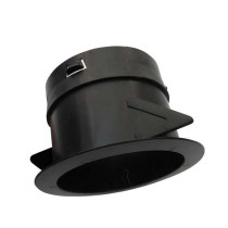 Manchette 3 griffes noir D 125mm eoliance 010055