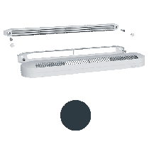 entree dair autoreglable acoustique mini esea gris anthracite