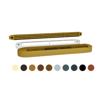 Kit entrée d’air autoréglable acoustique chêne clair