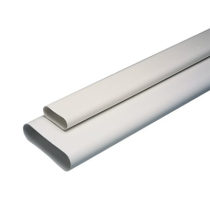 minigaine aldes Conduit rigide plastique oblong 60x200