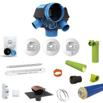 Pack personnalisable VMC simple flux hygroréglable