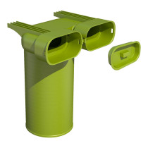Plenum coudée pour conduits oblongs D100x50  Optiflex PRO 11095949 ALDES