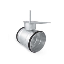 Registre d’équilibrage galva à joints volet plein motorisable 315 mm REVPLAM315 ECONONAME REGGALVPLAM315
