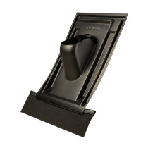Solin de toiture noir 35° à 55° D160 mm Ubiflex 888097 UBBINK