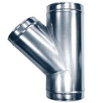 Té galva 45° réduit - TV45 D160/125 - NATHER - 283933 - 