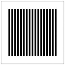 XD75 PURO - Plaque de recouvrement grille 170x170, diamètre 125mm