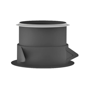 Manchon plastique placo 3 griffes D125 mm l.100