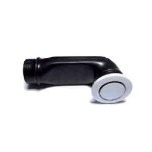 PB 80 R/L ATLANTIC Bouche réglable manchon long coudé ⌀80 422864