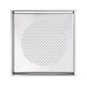 Grille de ventilation design Venezia inox unset Zhender 990322089