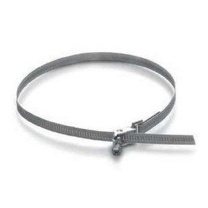 2 Colliers plats réglables D125 - 215 mm - CX-215 - S&P UNELVENT - 860099 - 8413893047892