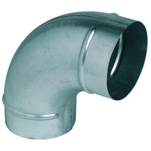 Coude 90 galva D160 - CD 160/90 - S&P UNELVENT - 864309 - 3411454309781