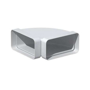 Coude horizontal rectangulaire 90° 40x110 