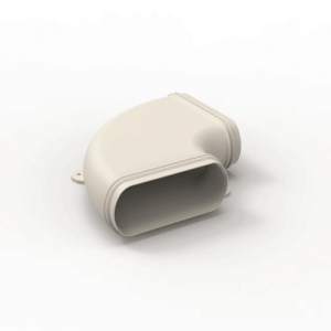 Courbe horizontale 90°
