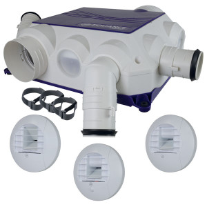 Kit VMC simple flux hygroréglable EVOLIS BC EOLIANCE 913324