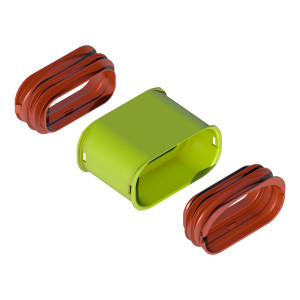 Kit connecteur flexible à flexible AE35SC 188571 ubbink