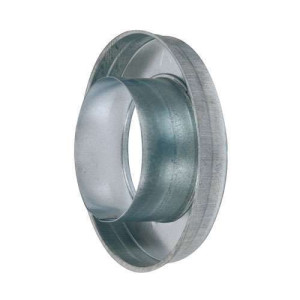Réduction plate centrée mâle en acier galva - Raccordement diam 150 à 80 mm ECONONAME RPCGALD150/080