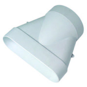 Raccord mixte pour conduit ⌀125mm