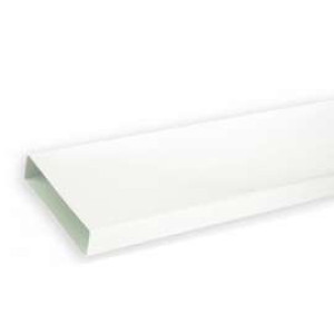 Tube rectangulaire 55x110 Lg 1,5m 