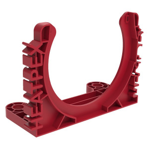 Aria Connect Collier de fixation rouge pour conduit D90 mm (lot de 10) 52012601000W HEATPEX