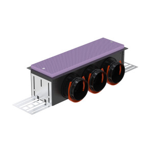 Boîtier de raccordement ComfoTube CLD-P 3X75 990320533 ZEHNDER COMFOSYSTEMS