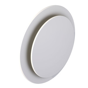 Bouche ronde blanc 125 Haelix 188060 UBBINK