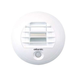 Bouche hygro SDB/WC à pile - BHBW 15/45-40PP 125L - ATLANTIC - 526091 - 3416085260913