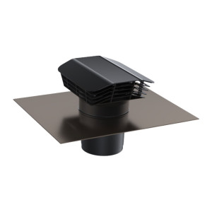 Chapeau de toiture plastique CTP2 160 Ardoise CTP2160A Terminaux Ekkoair
