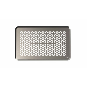 ComfoGrid Bologna  Grille CLD 260 x 160 mm inox satiné 990322315 ZEHNDER COMFOSYSTEMS