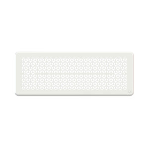 ComfoGrid Bologna  Grille longue CLD 430 x 160 mm blanche 990322316 ZEHNDER COMFOSYSTEMS