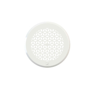 ComfoGrid Bologna  Grille ronde DN125 blanche 990322310 ZEHNDER COMFOSYSTEMS