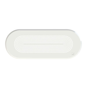 ComfoGrid Milano Grille allongée CLF 360 x 140 mm blanche  990322302 ZEHNDER COMFOSYSTEMS