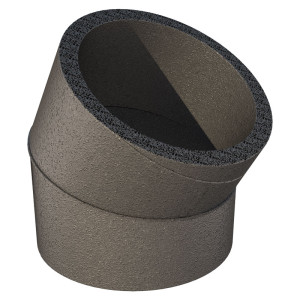Coude 30° D125 Aerfoam 188261 UBBINK