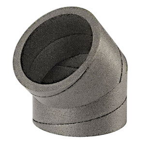Coude rigide 45 polyéthylène isolé D200 Aerfoam 188226 UBBINK
