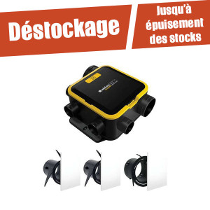 déstockage Kit EasyHOME AutoSENS COMPACT + Grilles de ventilation ColorLINE