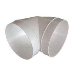 Courbe 90° ronde/ronde ø125mm