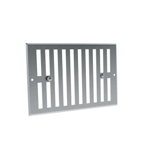 Grille obturable aluminium brut GO AL 190 x 140  7106 ANJOS